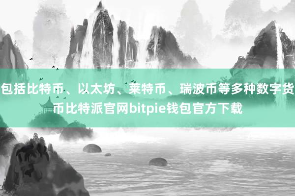 包括比特币、以太坊、莱特币、瑞波币等多种数字货币比特派官网bitpie钱包官方下载