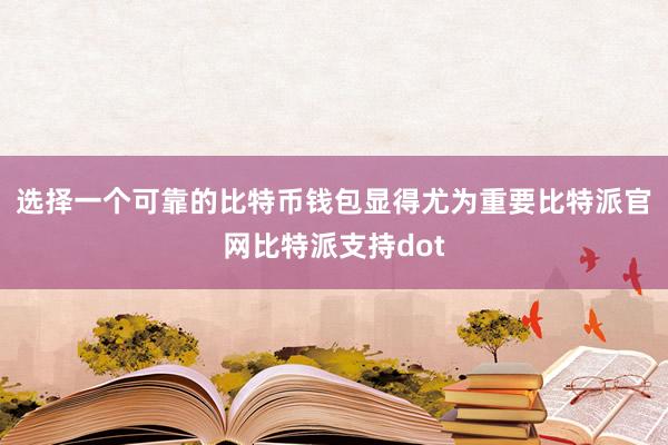 选择一个可靠的比特币钱包显得尤为重要比特派官网比特派支持dot