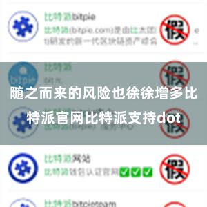 随之而来的风险也徐徐增多比特派官网比特派支持dot